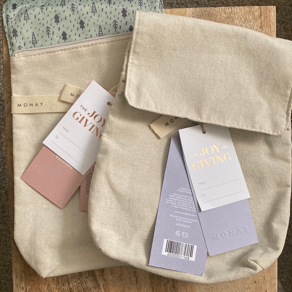 MONAT Linen Gift Bags